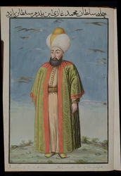 Mahomet (Mehmed) I (1387-1421), Sultan 1413-21, from A Series of Portraits of the Emperors of Turkey, 1808